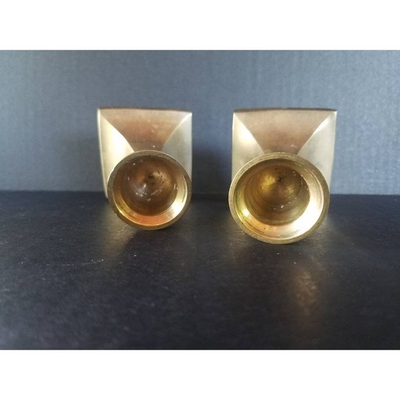 Brass Candlestick Holders - Picture 7 of 10